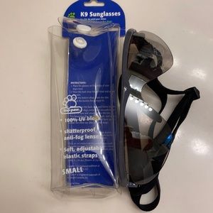 Dog eyewear.